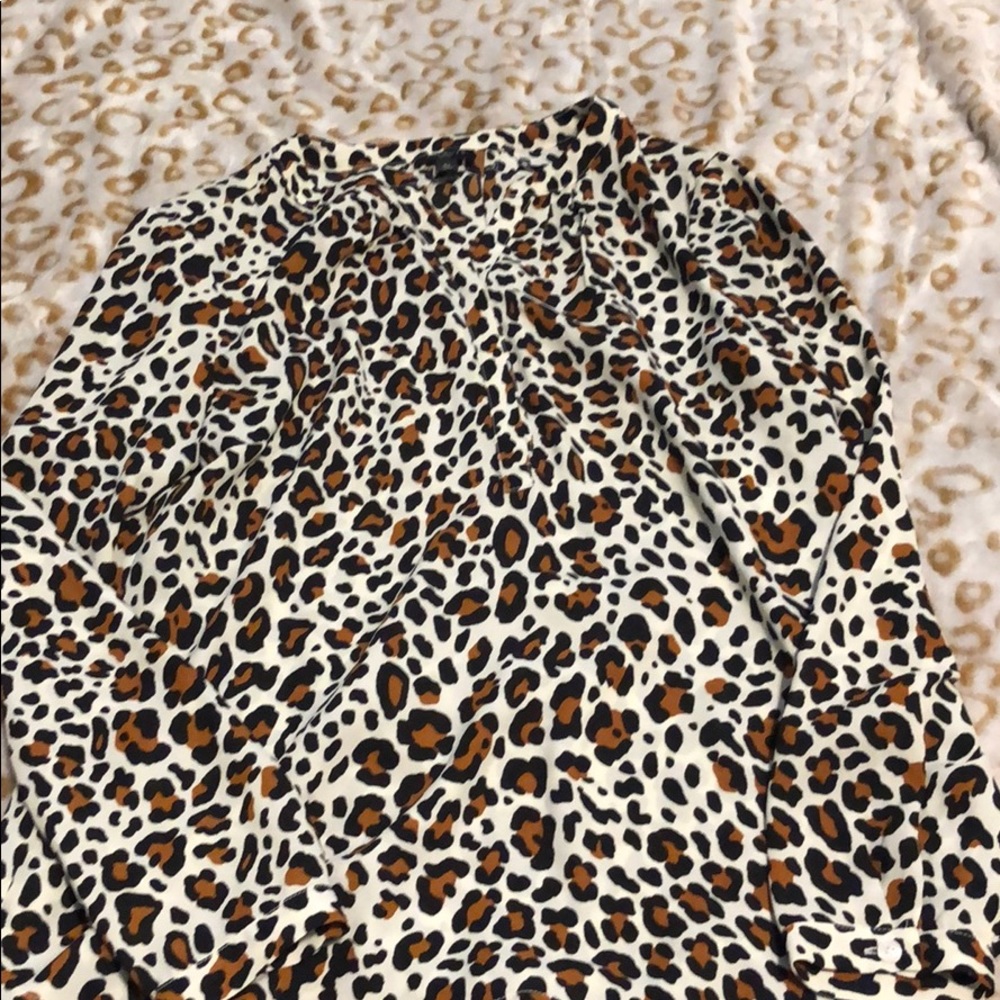 Leopard blouse